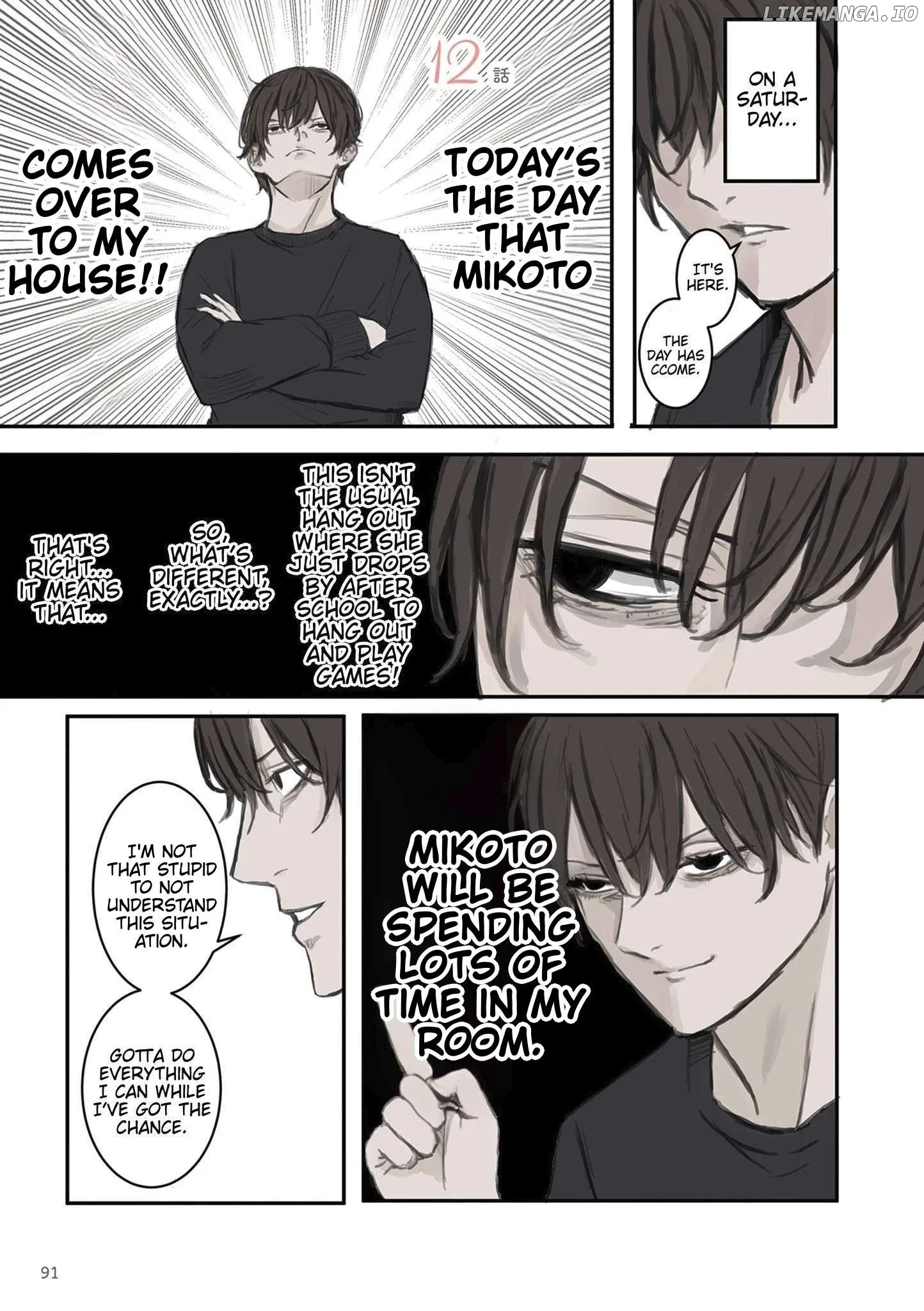 Mikoto-chan wa Kirawa Retakunai! Chapter 12 page 1