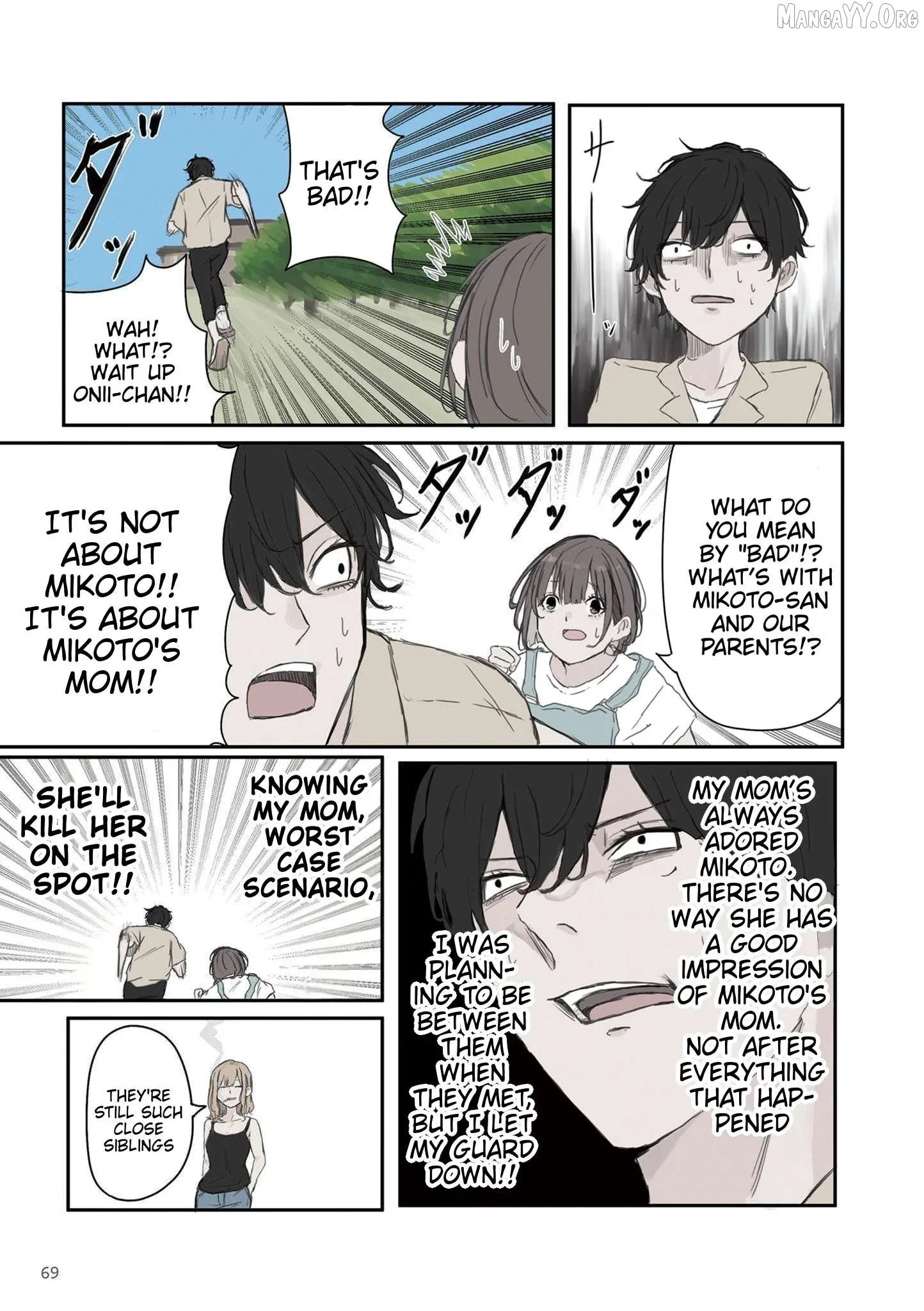 Mikoto-chan wa Kirawa Retakunai! Chapter 39 page 3