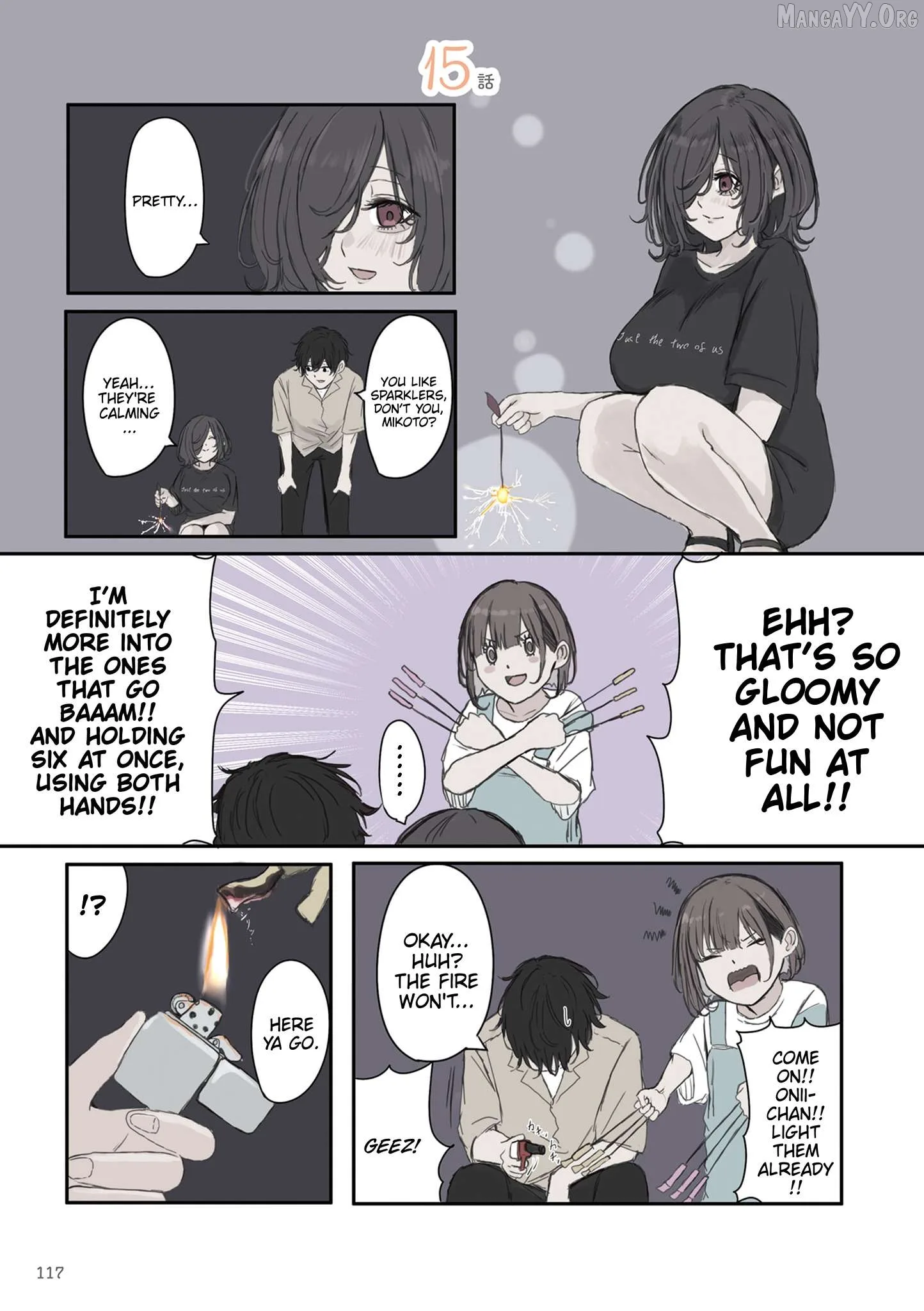 Mikoto-chan wa Kirawa Retakunai! Chapter 45 page 1
