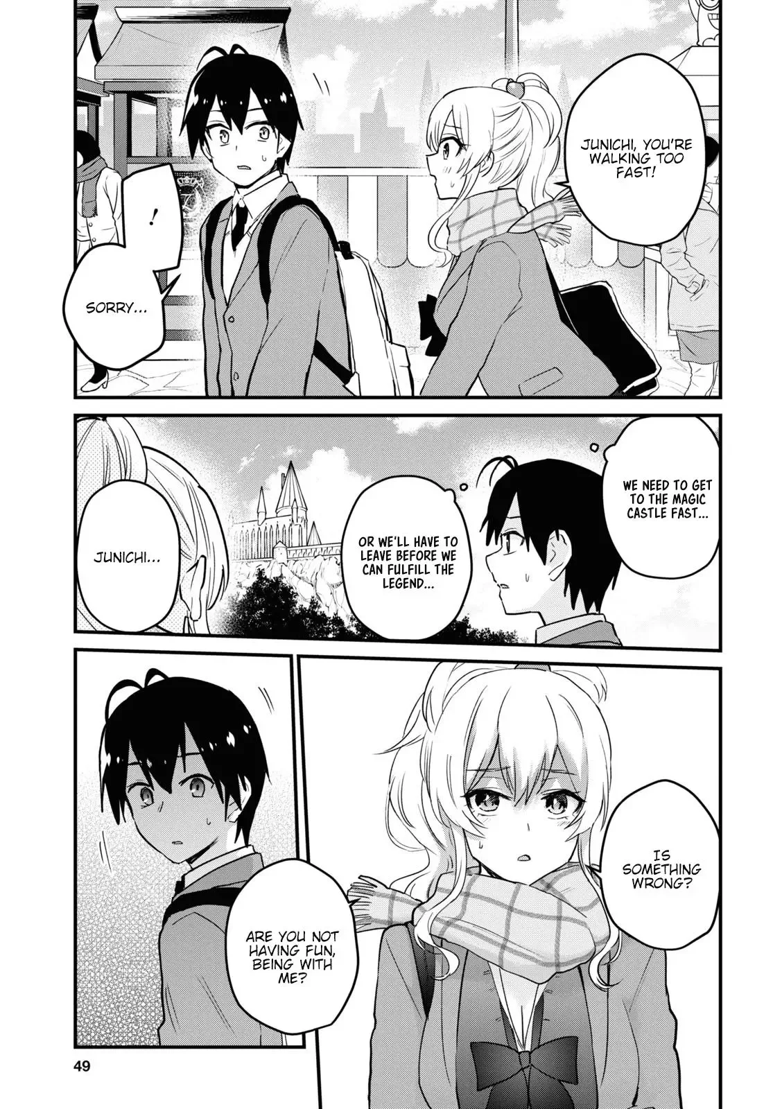 Hajimete no Gal Chapter 116 page 10