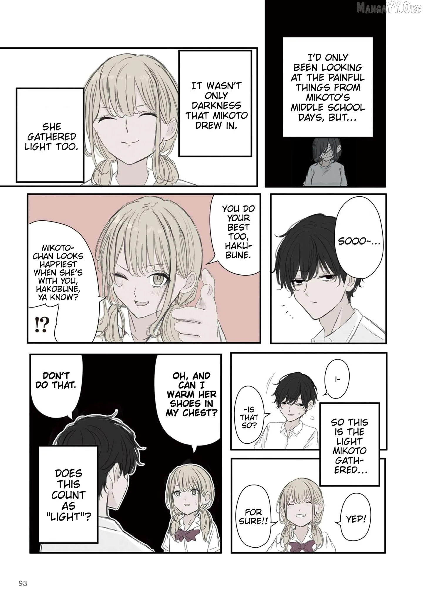 Mikoto-chan wa Kirawa Retakunai! Chapter 55 page 9