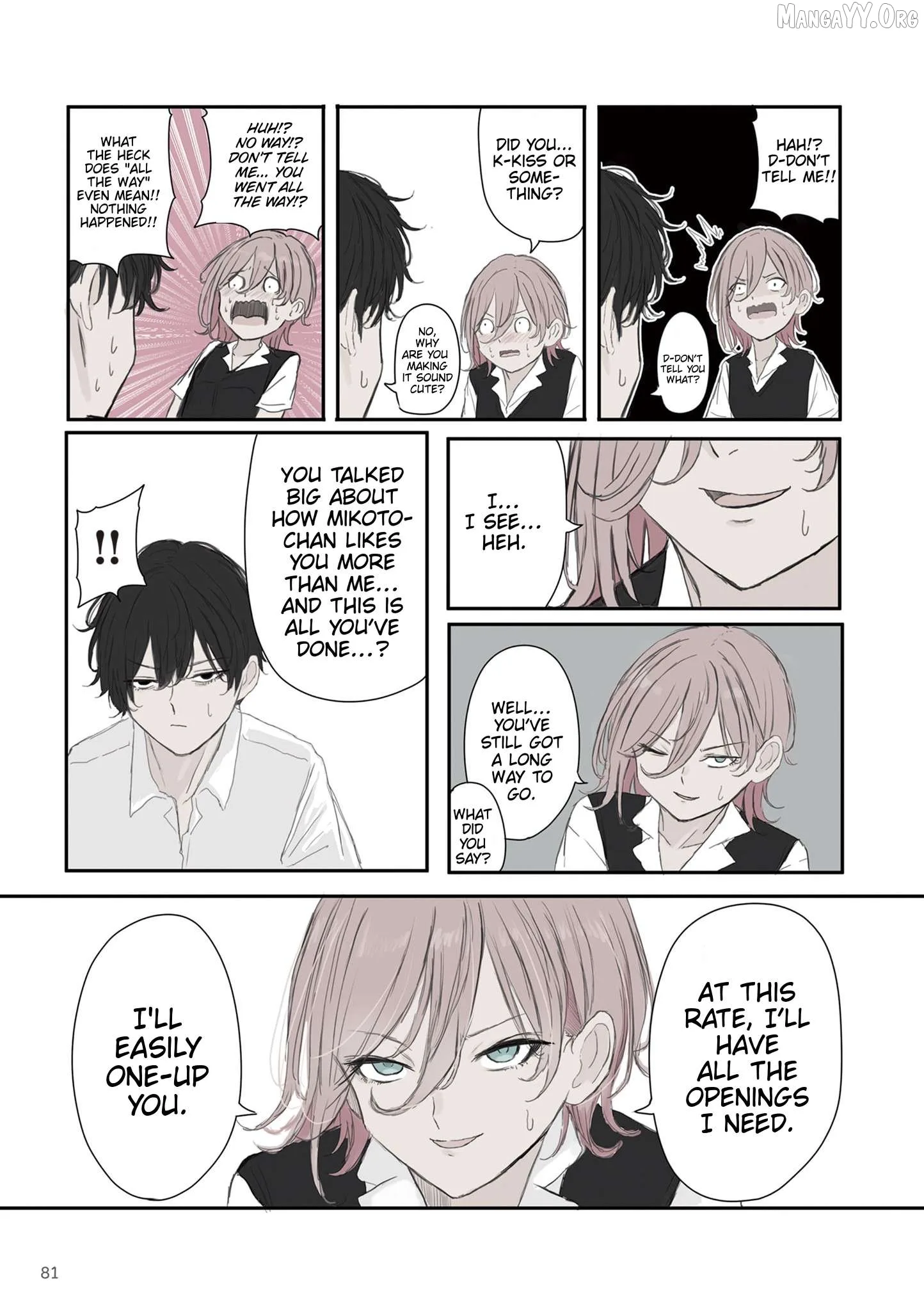 Mikoto-chan wa Kirawa Retakunai! Chapter 54 page 7