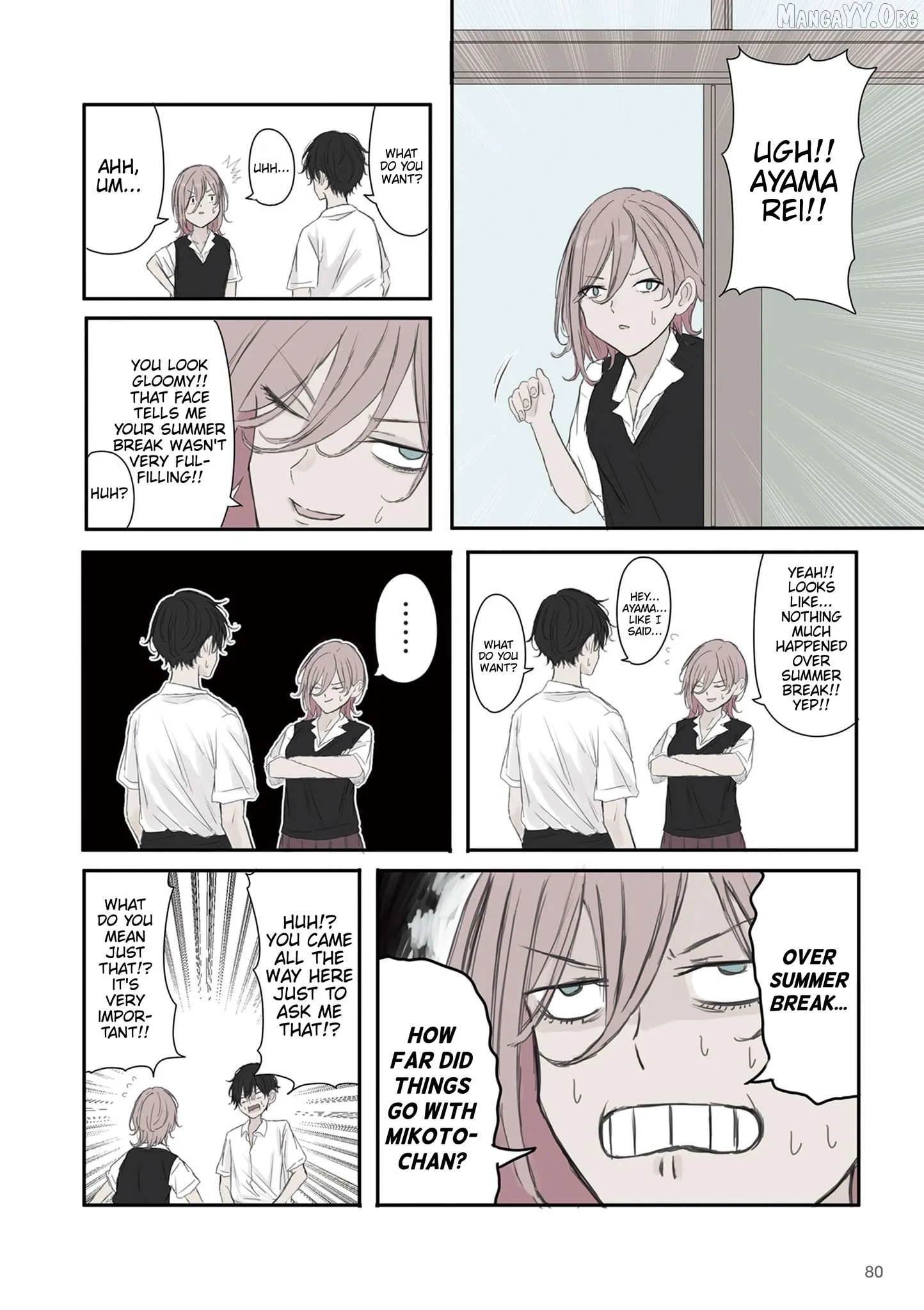 Mikoto-chan wa Kirawa Retakunai! Chapter 54 page 6