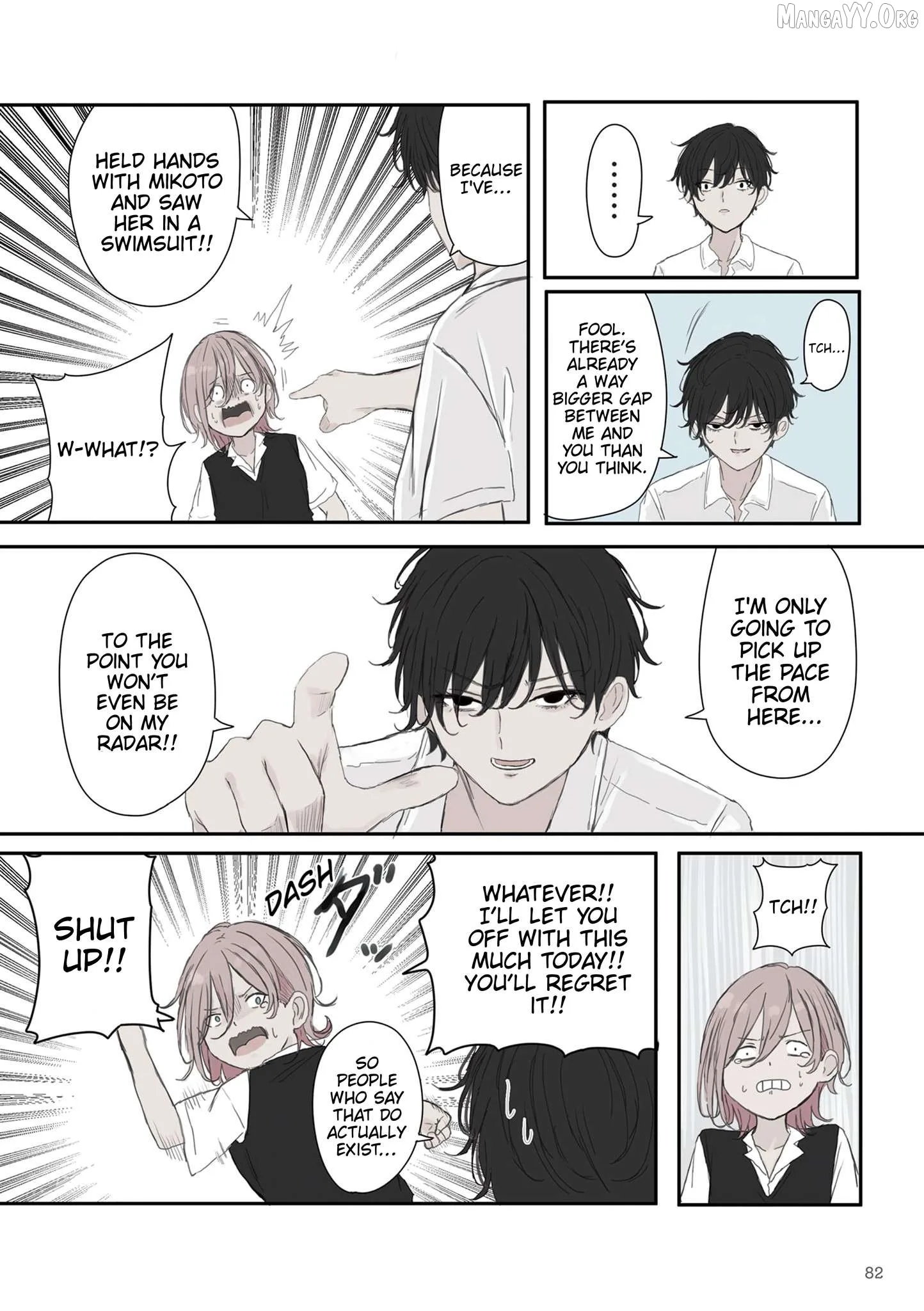 Mikoto-chan wa Kirawa Retakunai! Chapter 54 page 8