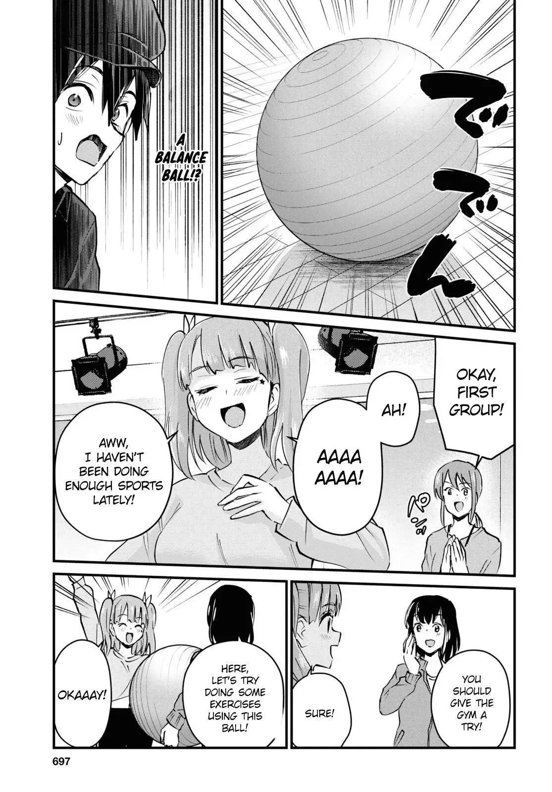 Hajimete no Gal Chapter 120 page 9