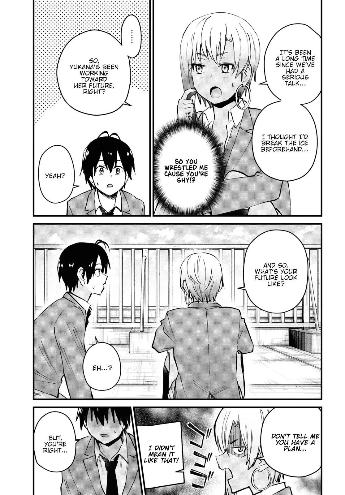 Hajimete no Gal Chapter 121 page 8