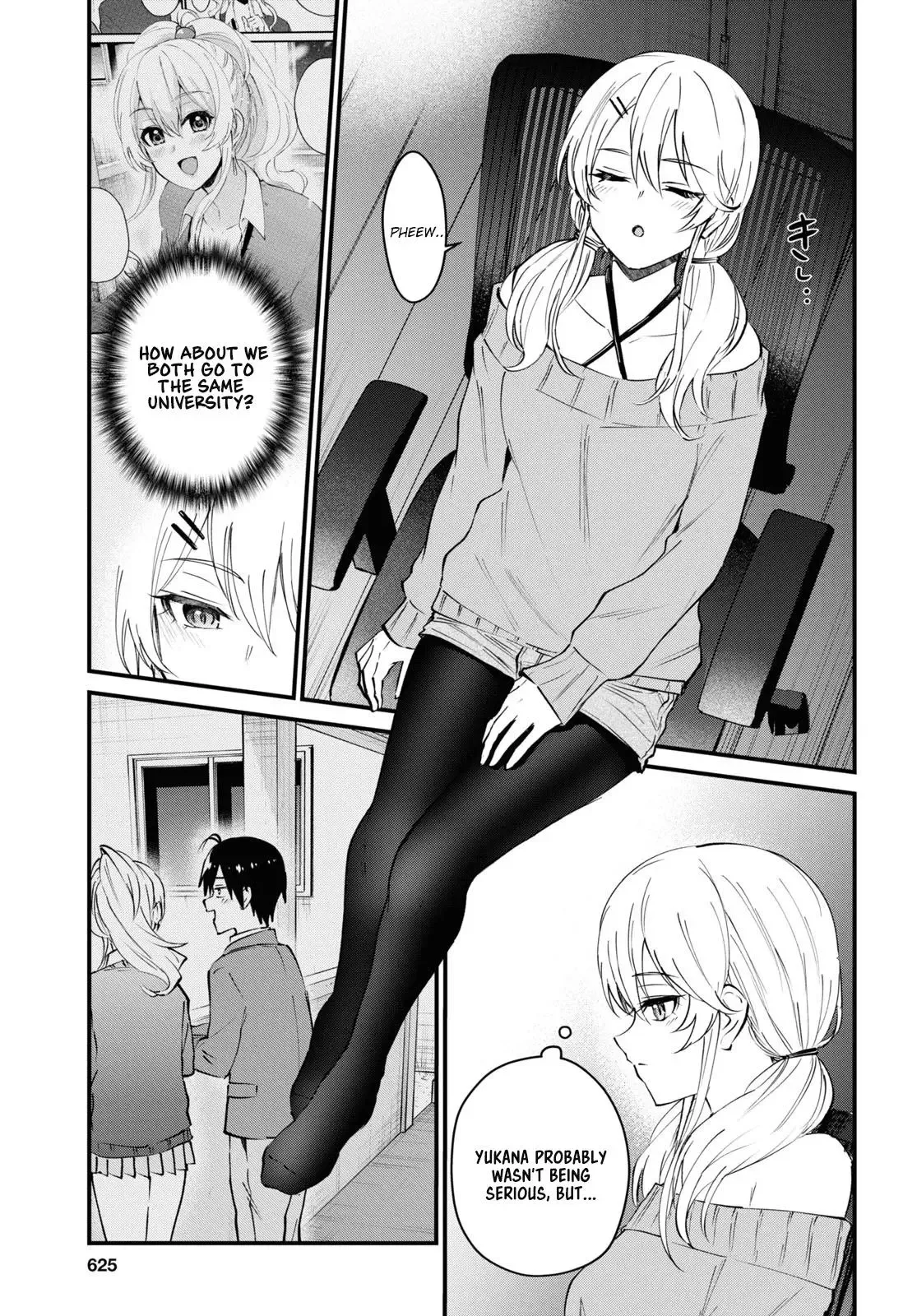Hajimete no Gal Chapter 122 page 3