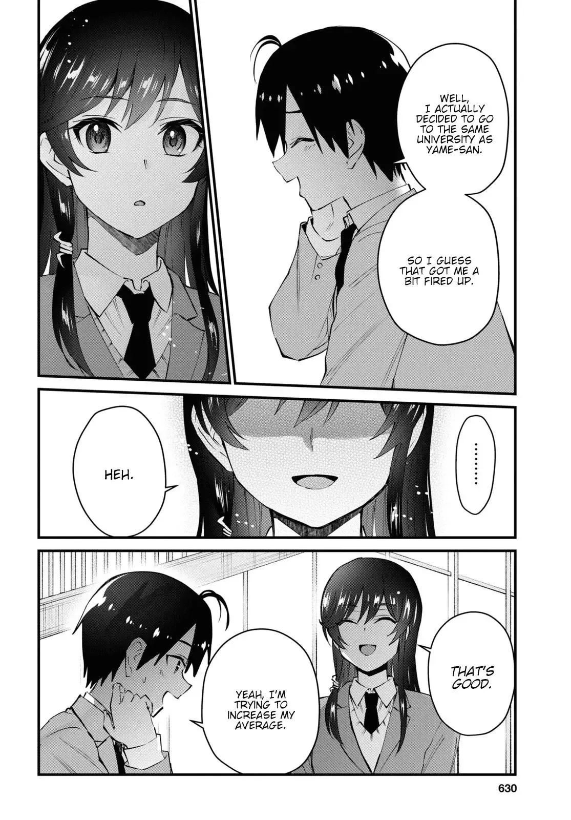 Hajimete no Gal Chapter 122 page 8