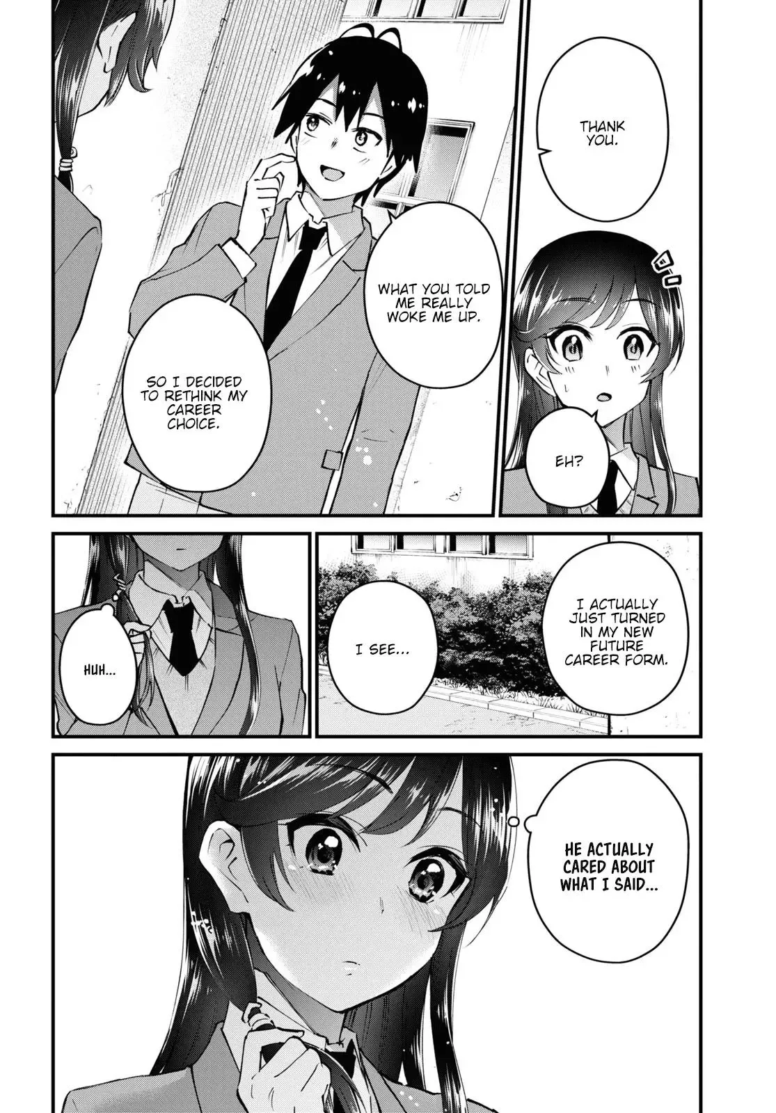 Hajimete no Gal Chapter 124 page 4