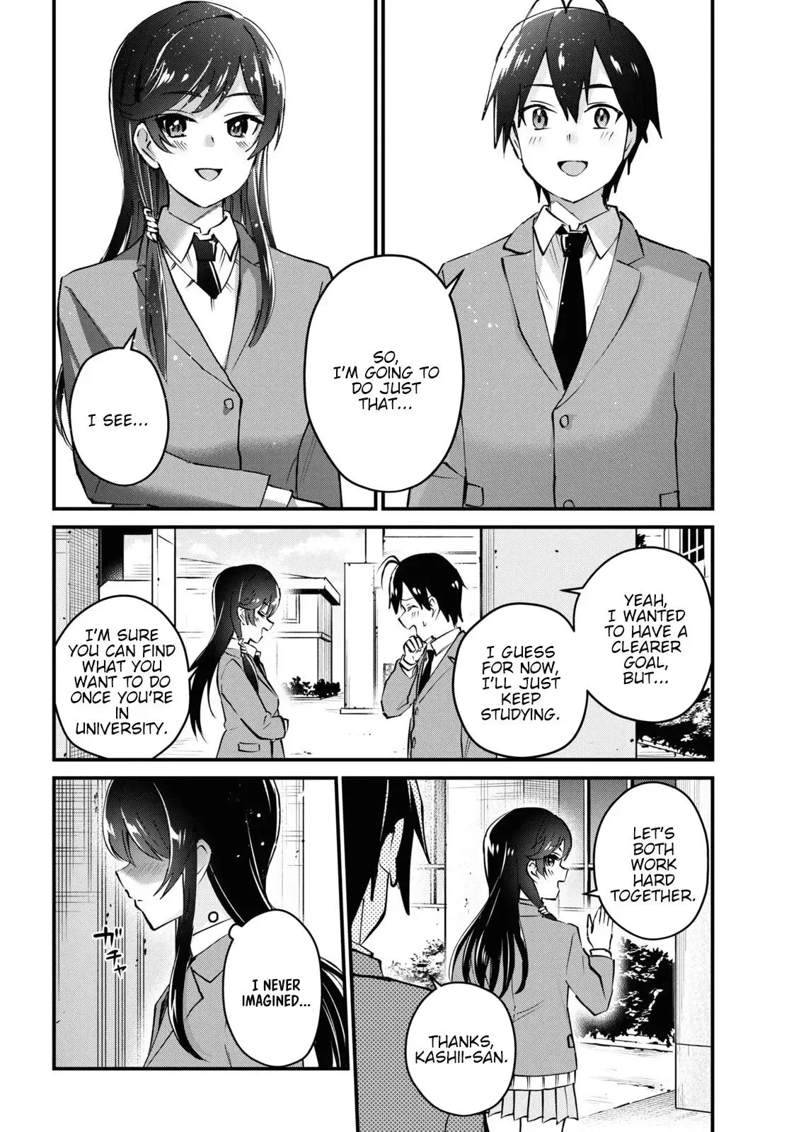 Hajimete no Gal Chapter 124 page 6