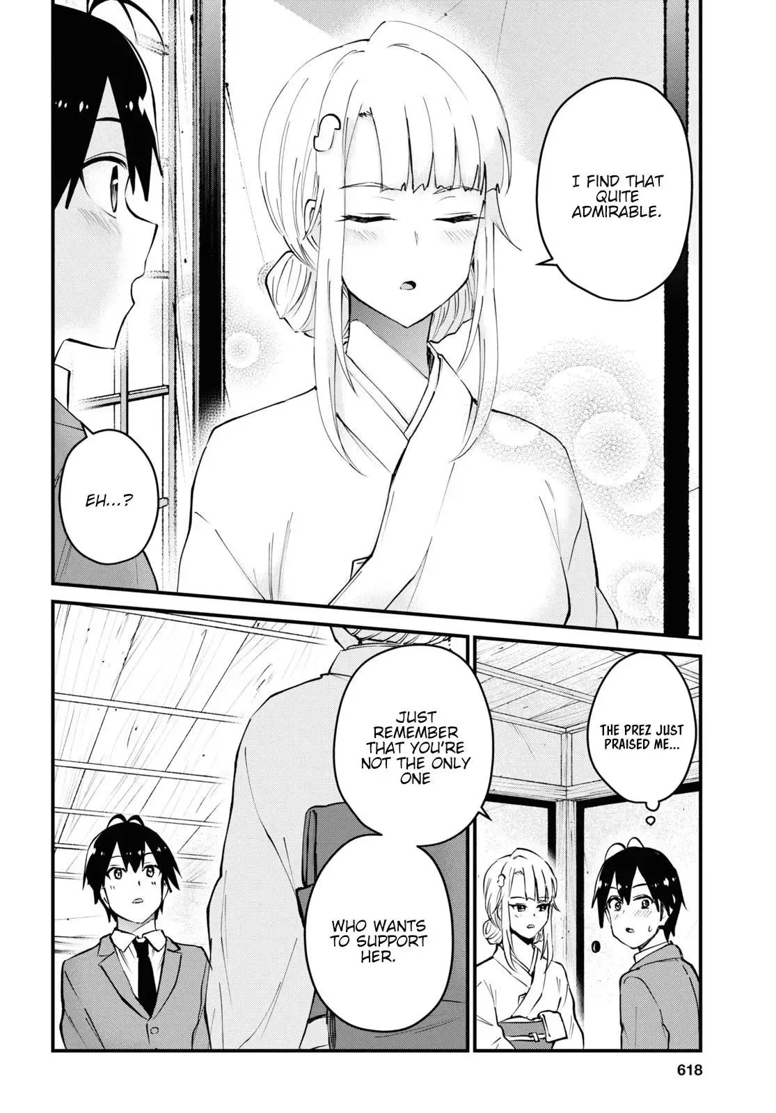 Hajimete no Gal Chapter 123 page 15