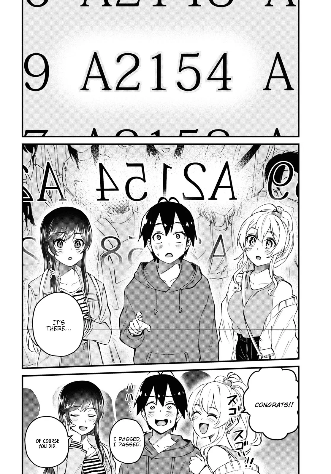 Hajimete no Gal Chapter 125 page 4