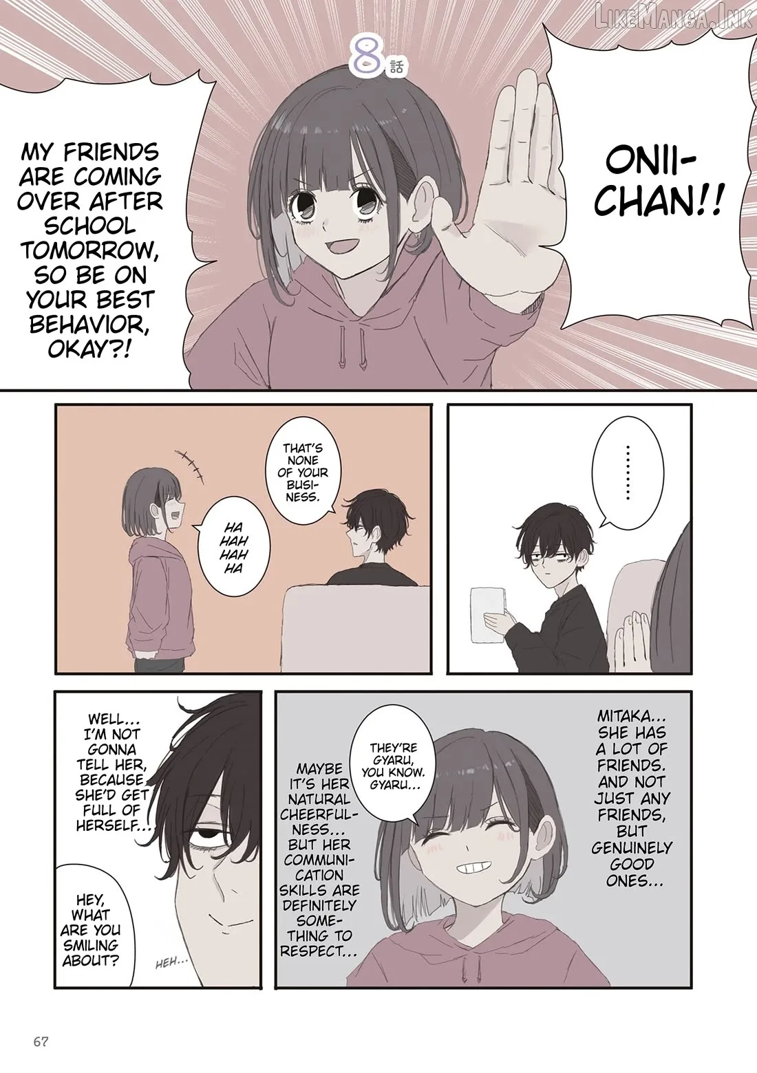 Mikoto-chan wa Kirawa Retakunai! Chapter 68 page 1