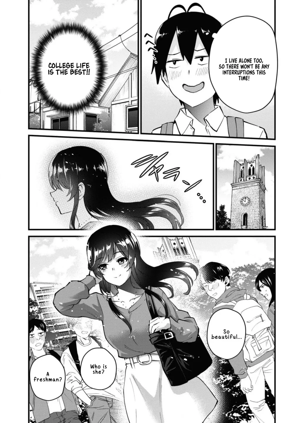 Hajimete no Gal Chapter 127 page 8