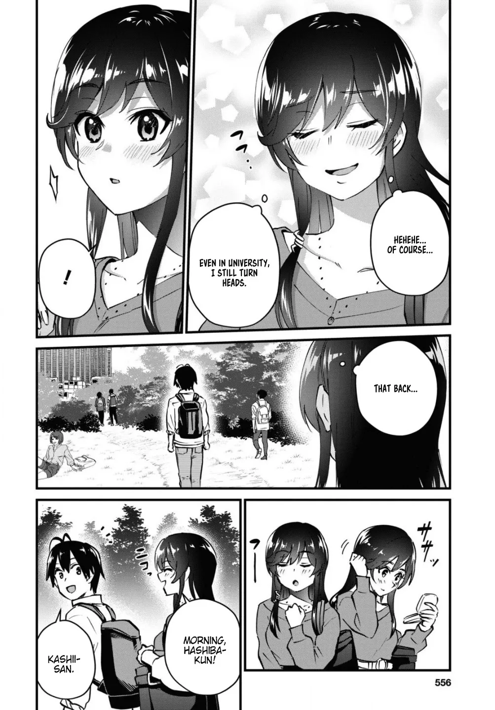 Hajimete no Gal Chapter 127 page 9