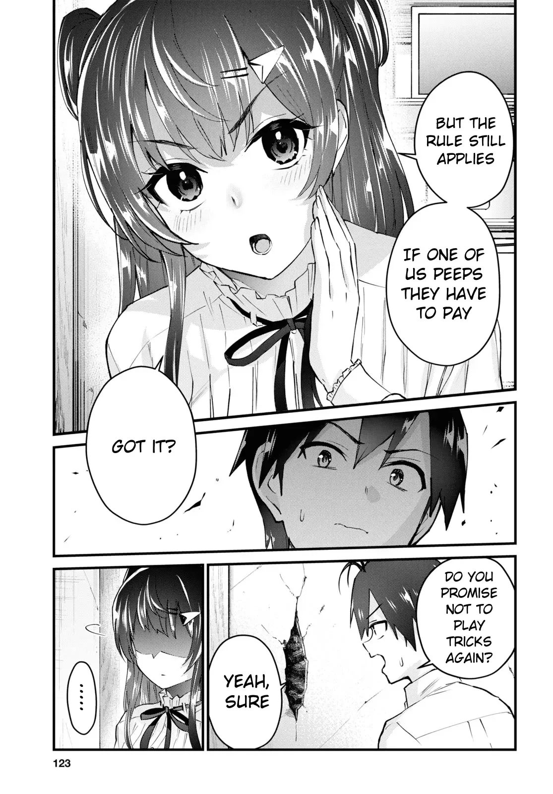 Hajimete no Gal Chapter 131 page 4
