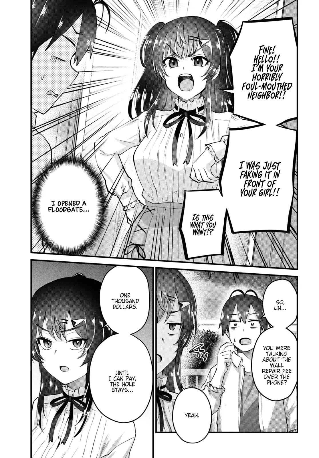 Hajimete no Gal Chapter 130 page 3