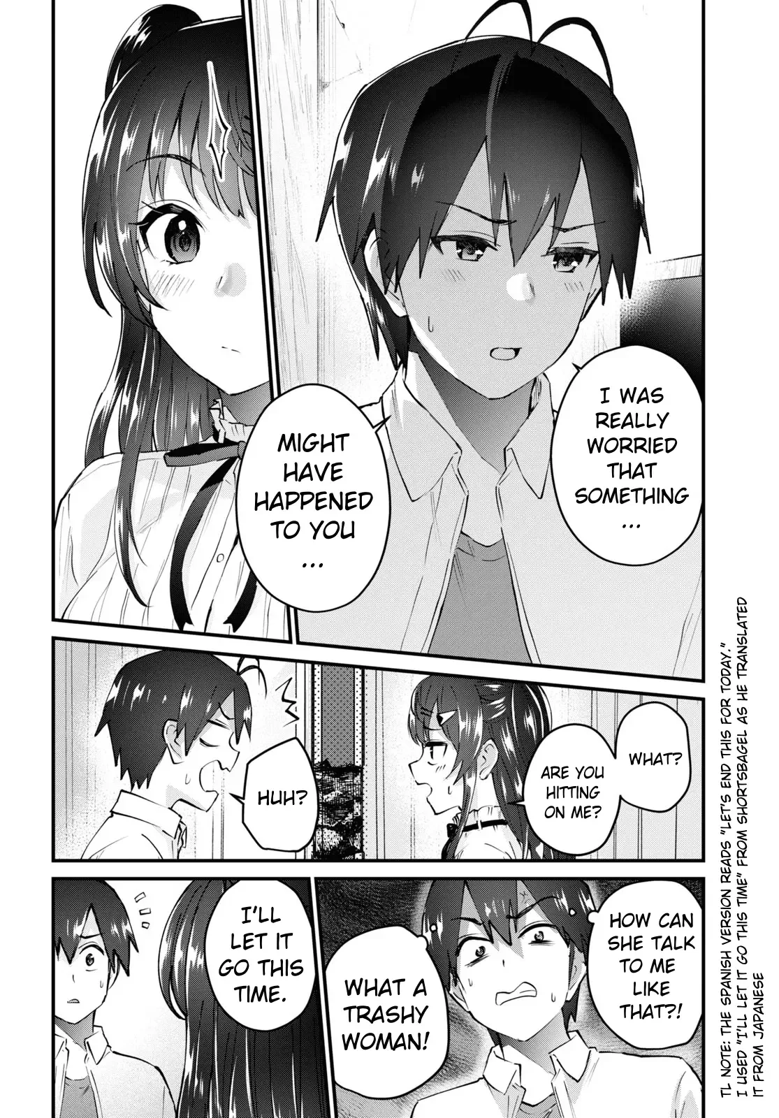 Hajimete no Gal Chapter 131 page 3