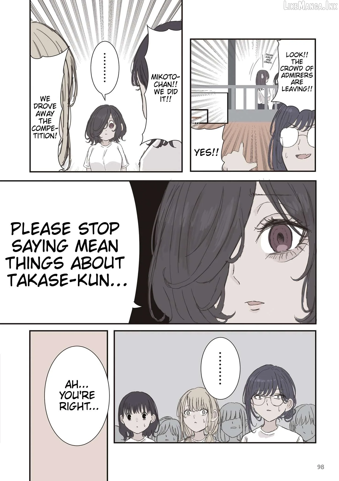 Mikoto-chan wa Kirawa Retakunai! Chapter 71 page 8