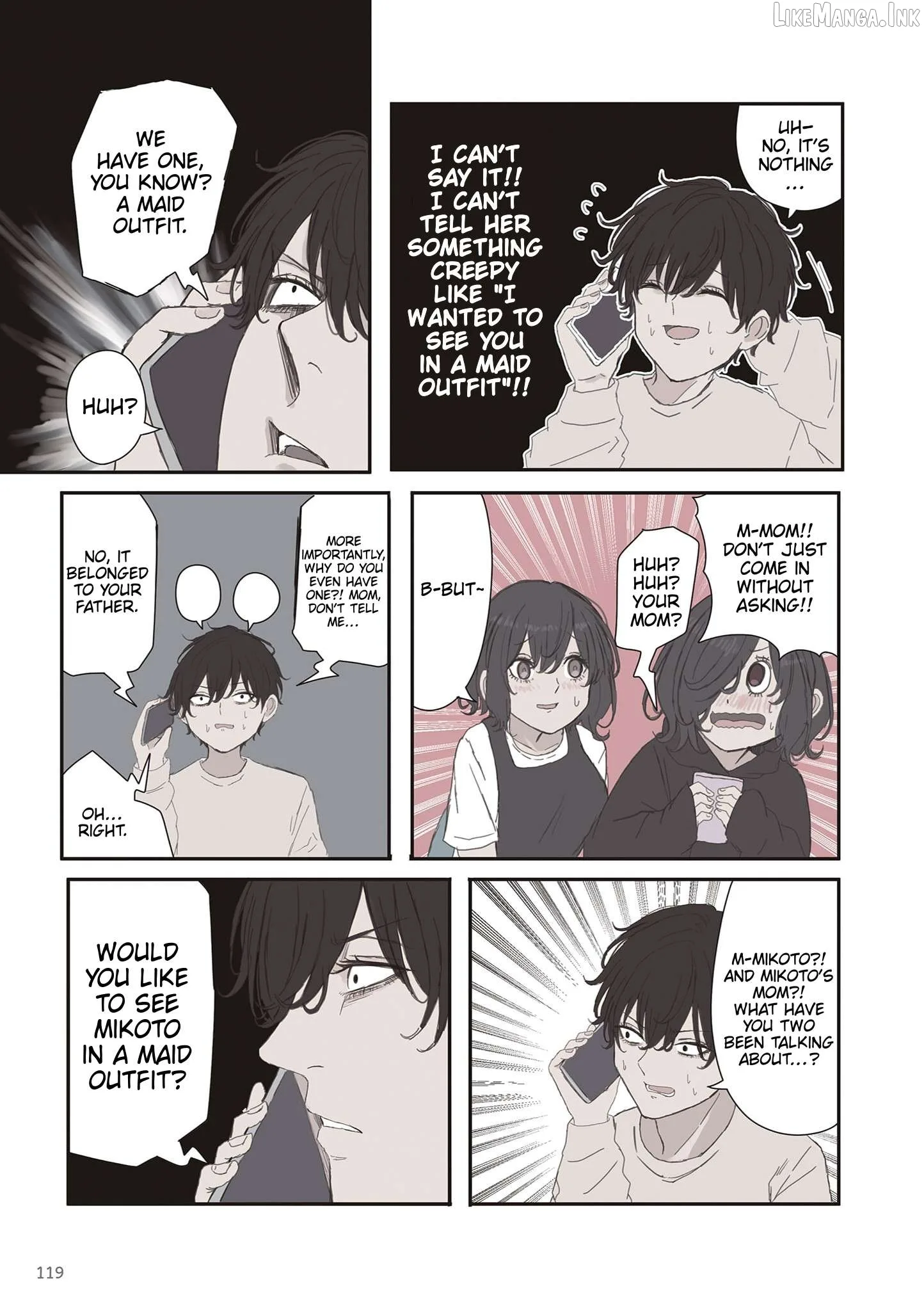 Mikoto-chan wa Kirawa Retakunai! Chapter 74 page 5