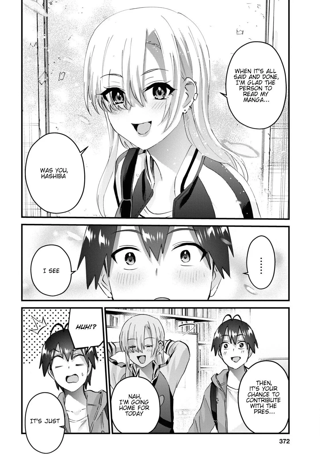 Hajimete no Gal Chapter 141 page 9