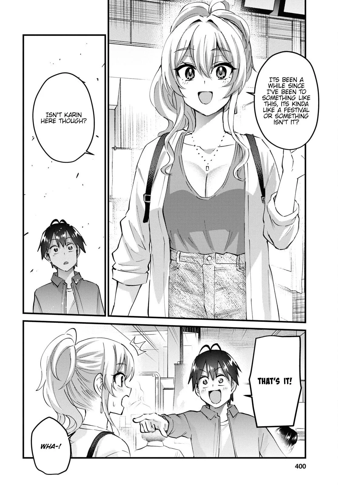 Hajimete no Gal Chapter 147 page 15