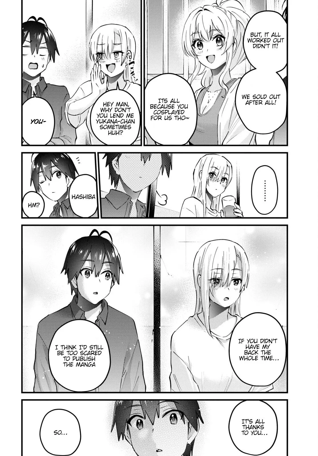 Hajimete no Gal Chapter 147 page 25