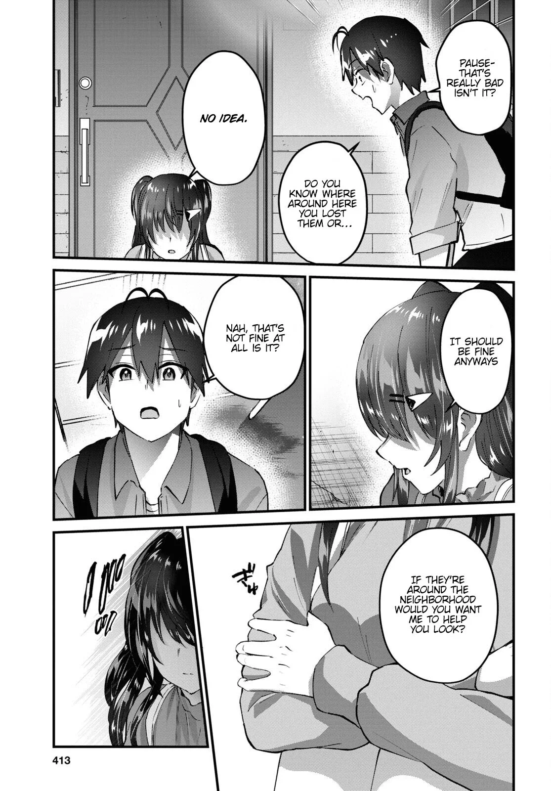 Hajimete no Gal Chapter 147 page 28