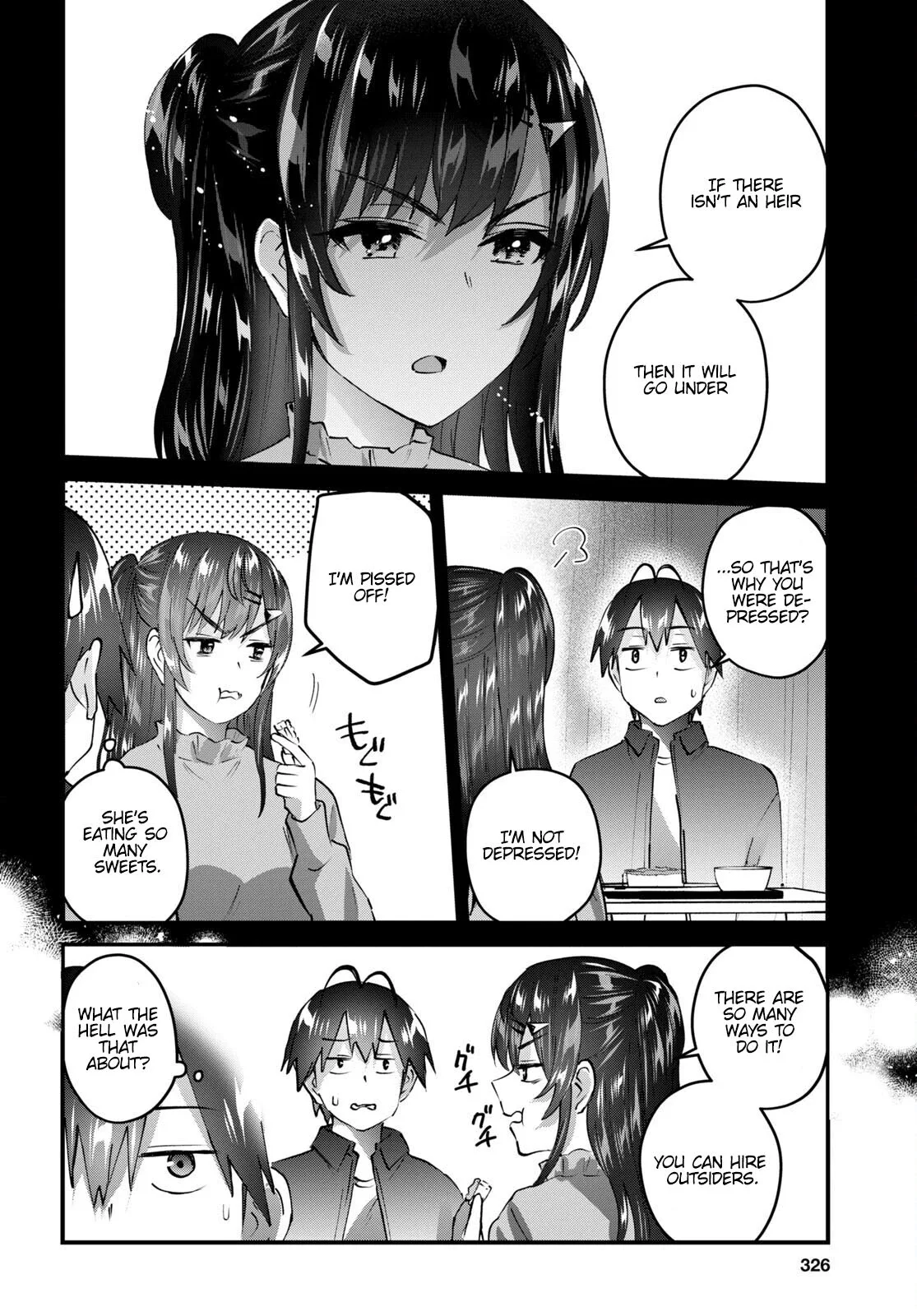 Hajimete no Gal Chapter 148 page 10
