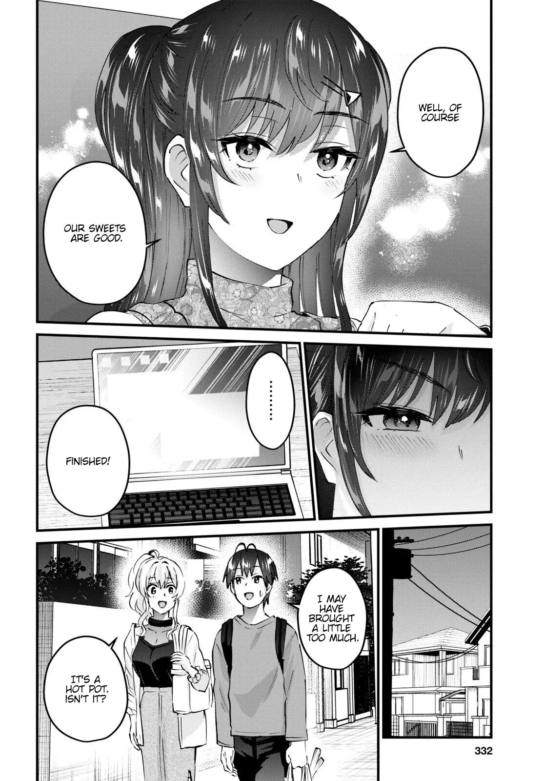 Hajimete no Gal Chapter 148 page 16