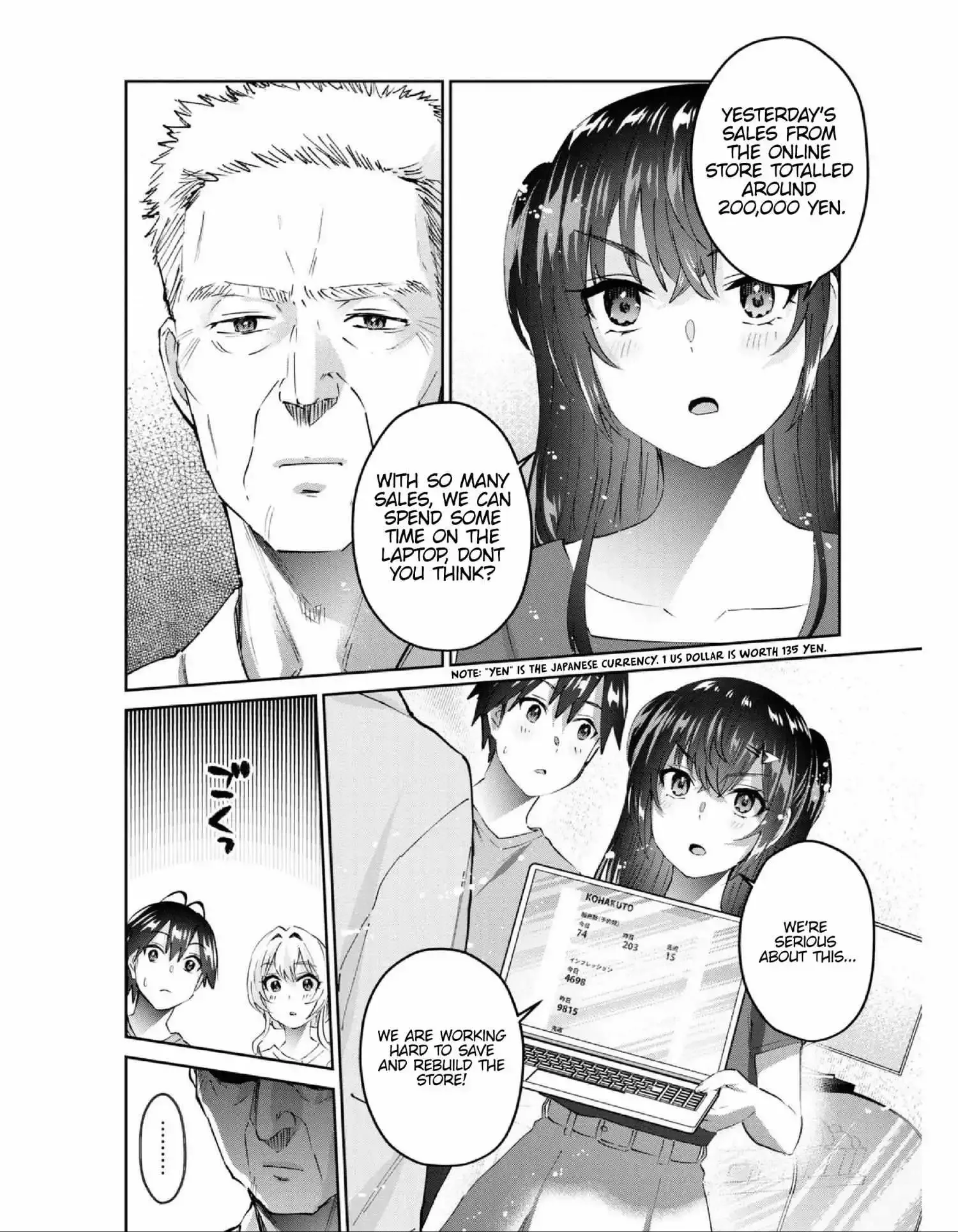 Hajimete no Gal Chapter 157 page 6