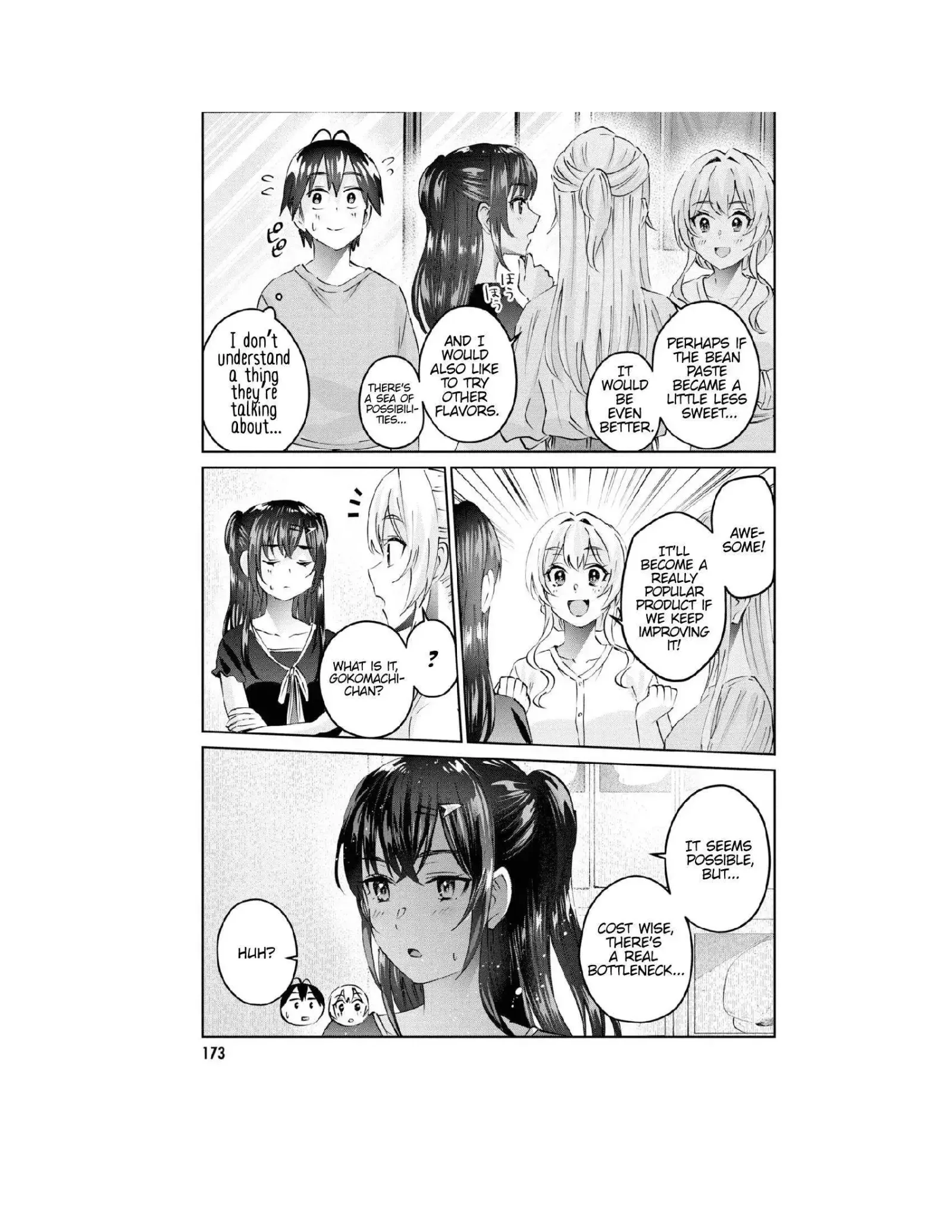 Hajimete no Gal Chapter 159 page 10