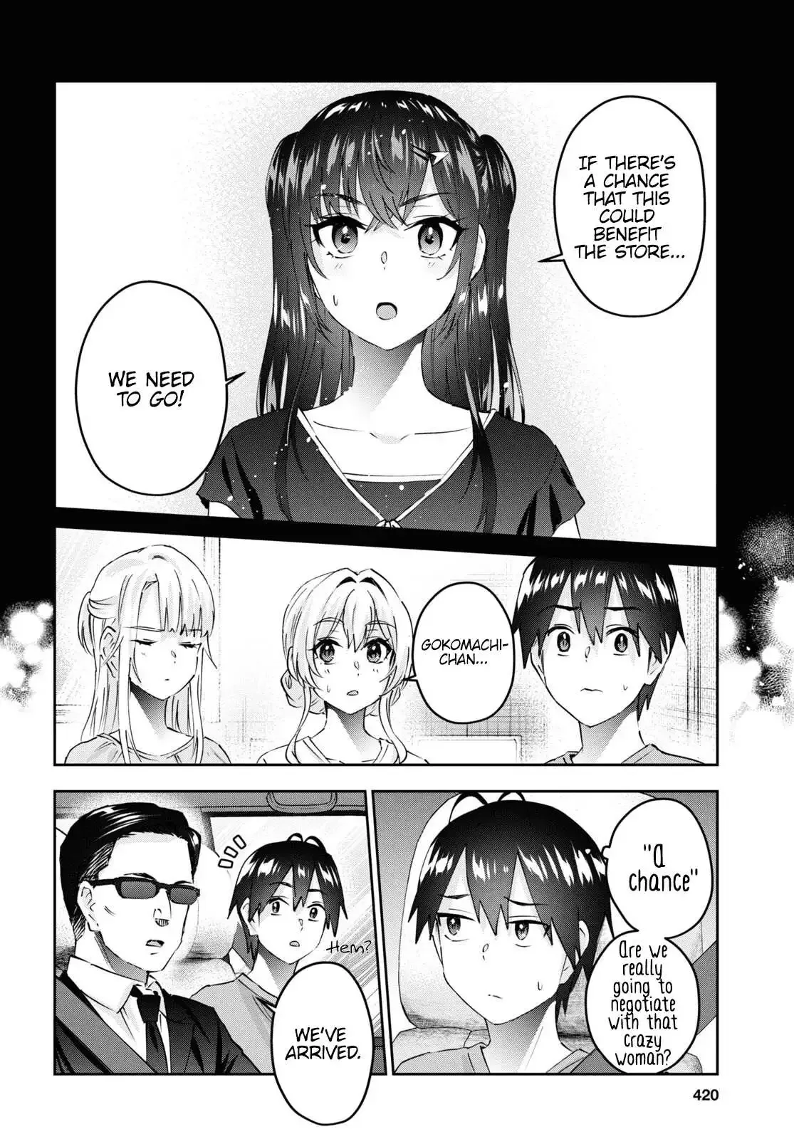 Hajimete no Gal Chapter 160 page 5