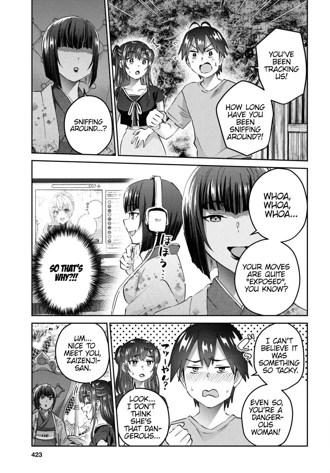 Hajimete no Gal Chapter 160 page 8