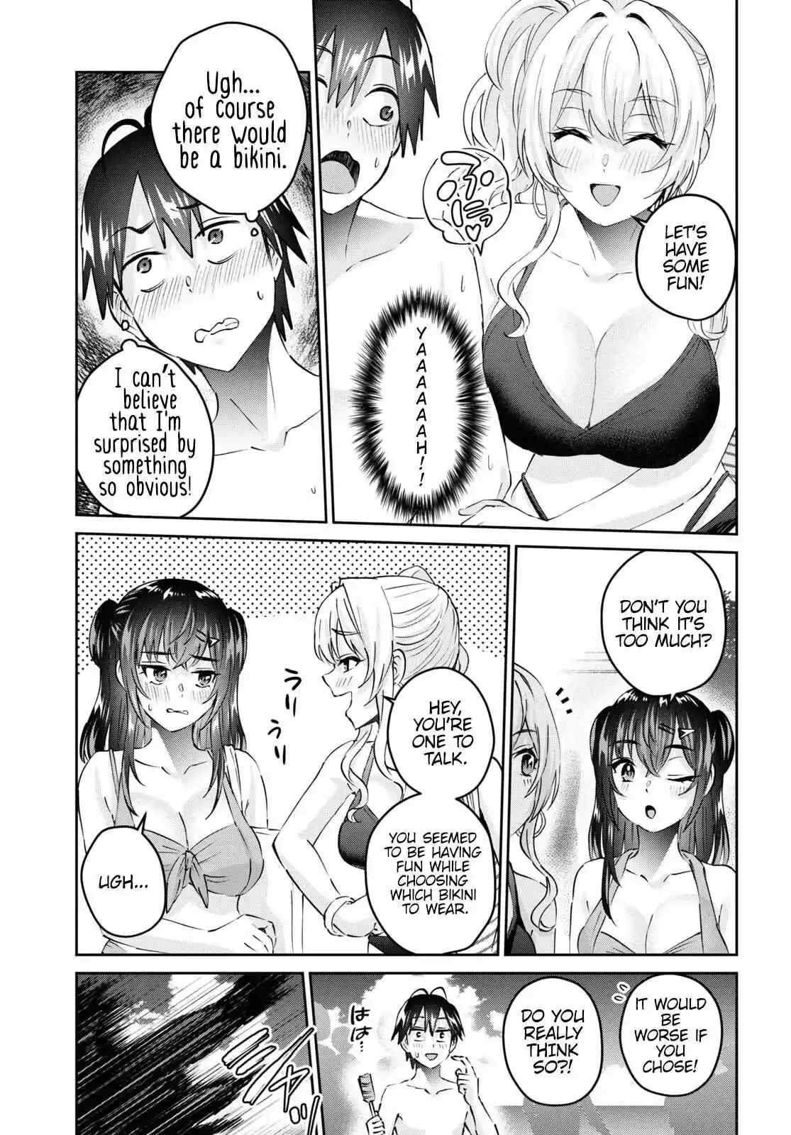 Hajimete no Gal Chapter 158 page 8