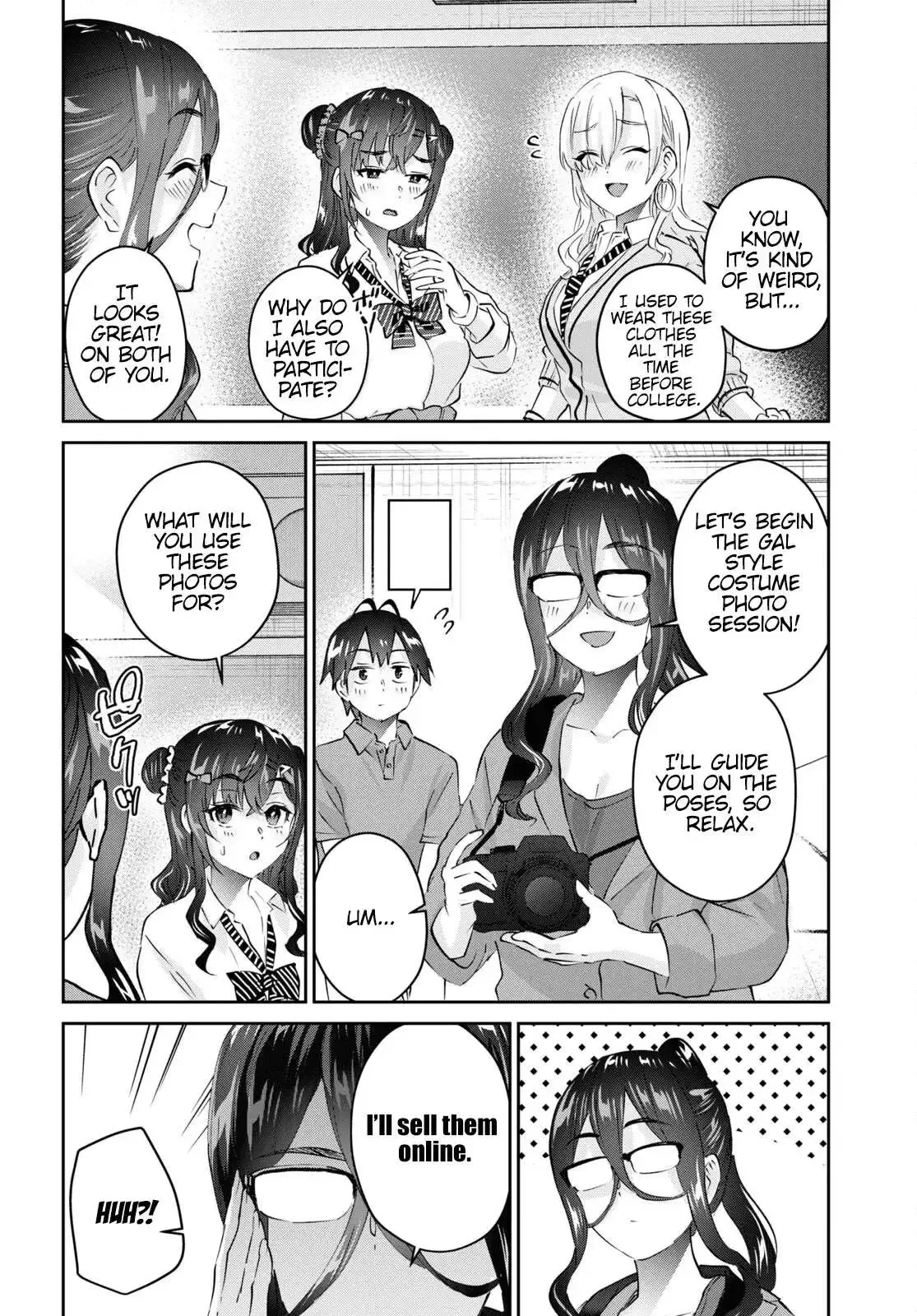 Hajimete no Gal Chapter 167 page 4
