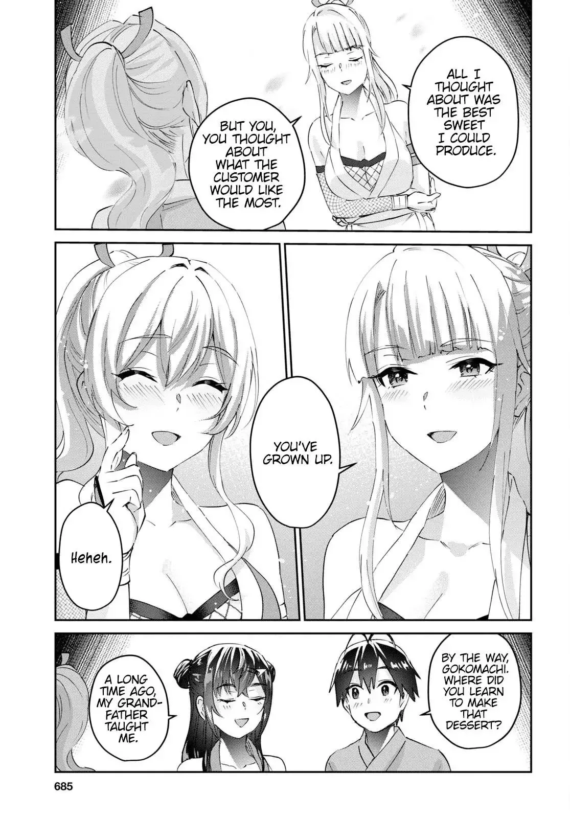 Hajimete no Gal Chapter 164 page 25