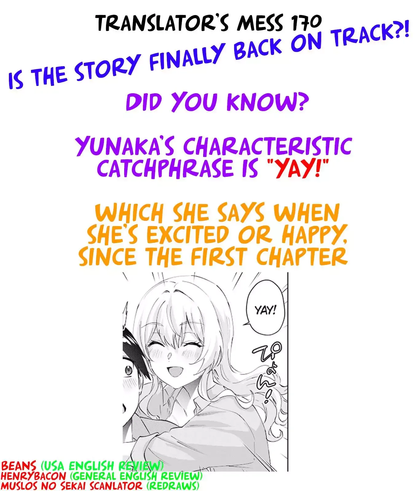 Hajimete no Gal Chapter 170 page 22