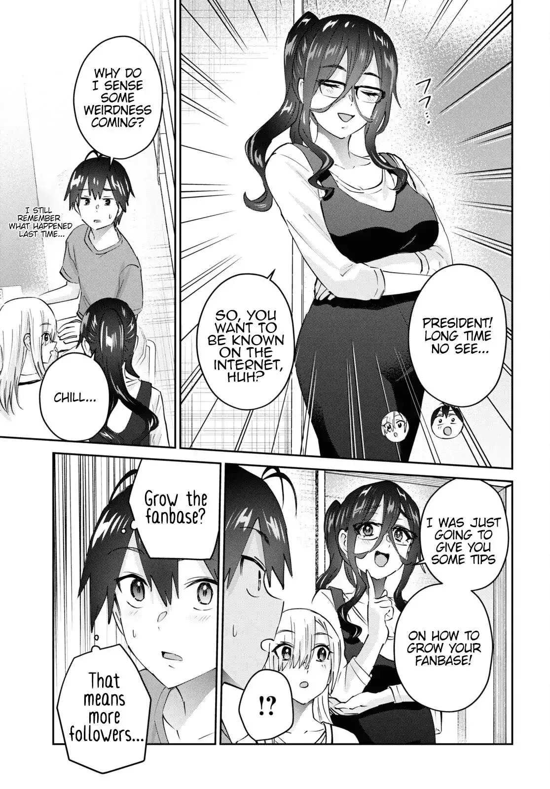 Hajimete no Gal Chapter 173 page 9