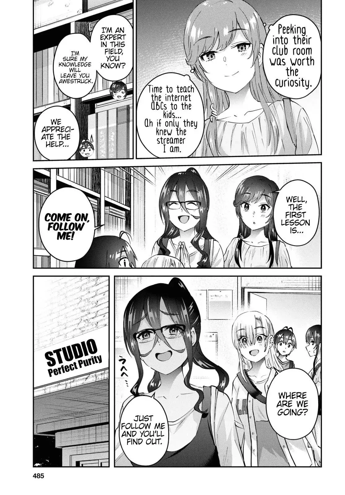 Hajimete no Gal Chapter 173 page 11