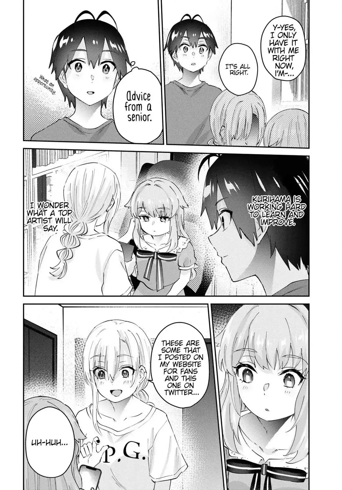 Hajimete no Gal Chapter 178 page 14