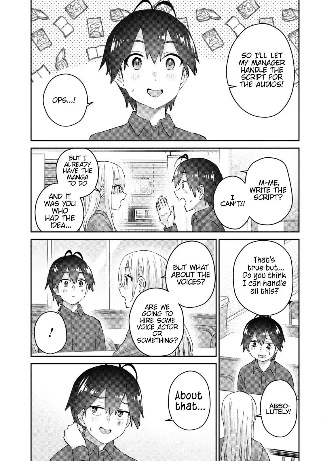 Hajimete no Gal Chapter 180 page 9