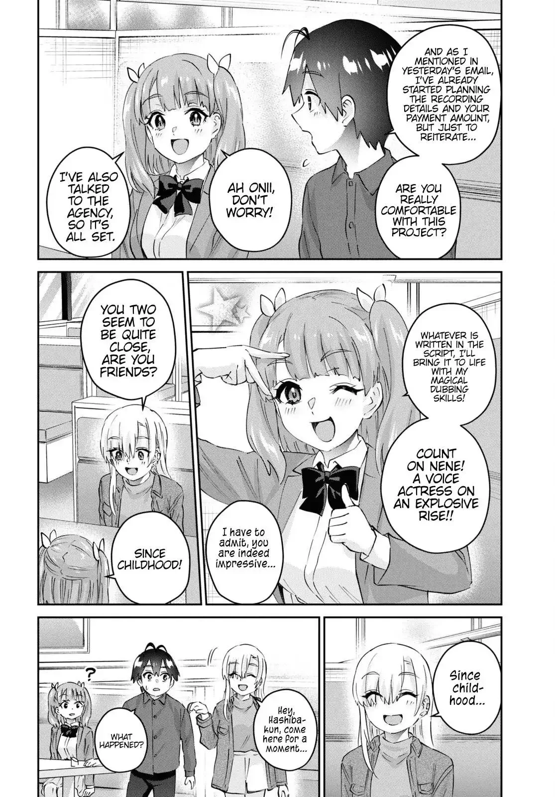 Hajimete no Gal Chapter 180 page 12