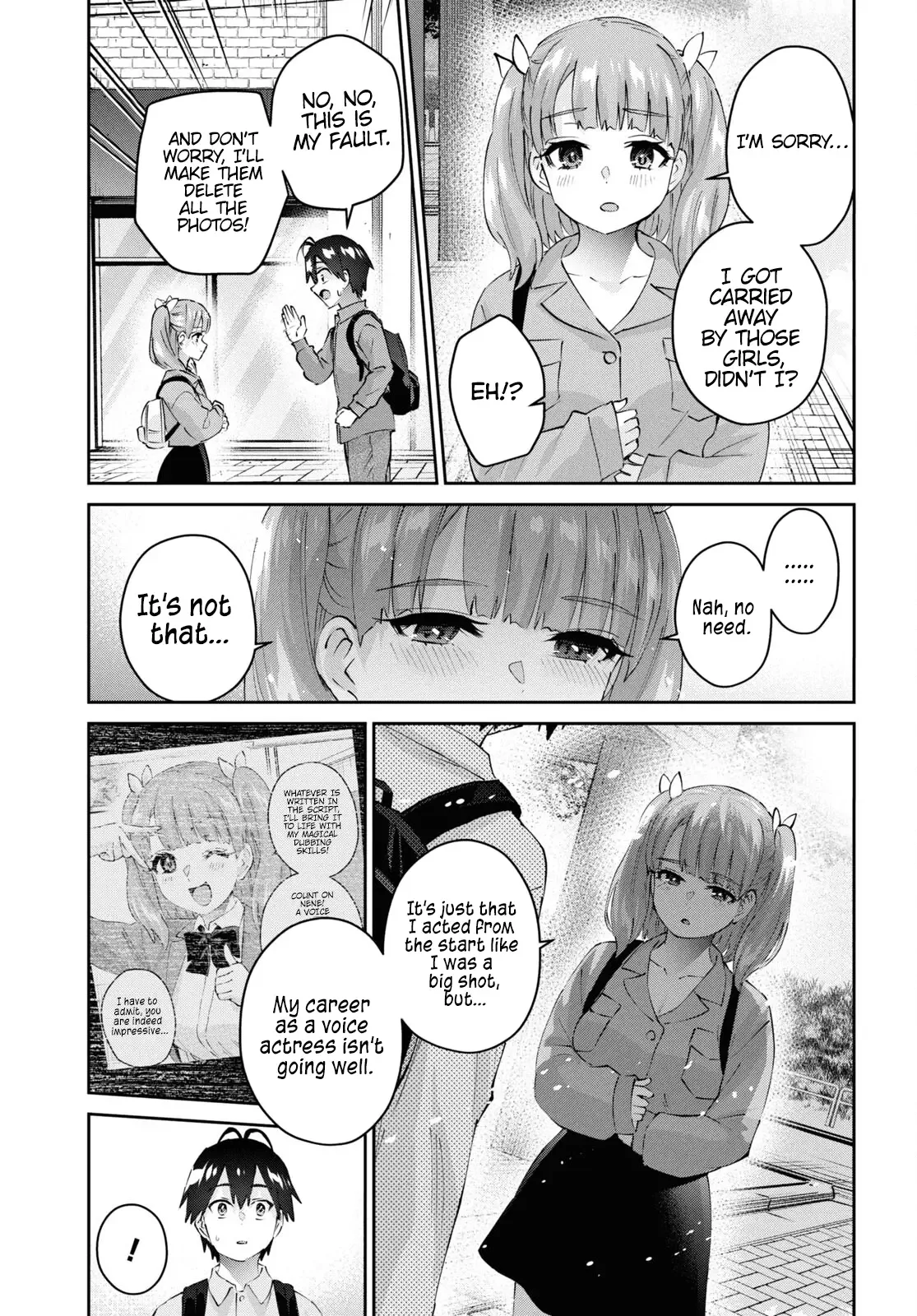 Hajimete no Gal Chapter 181 page 21