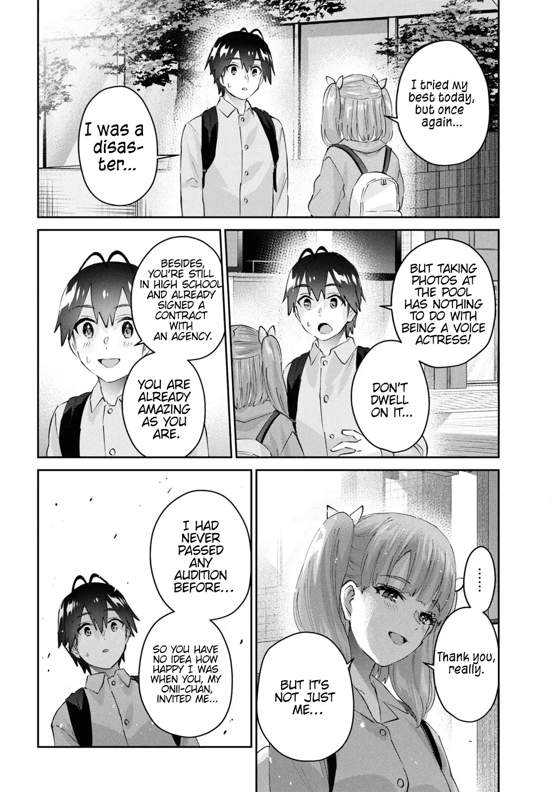 Hajimete no Gal Chapter 181 page 22