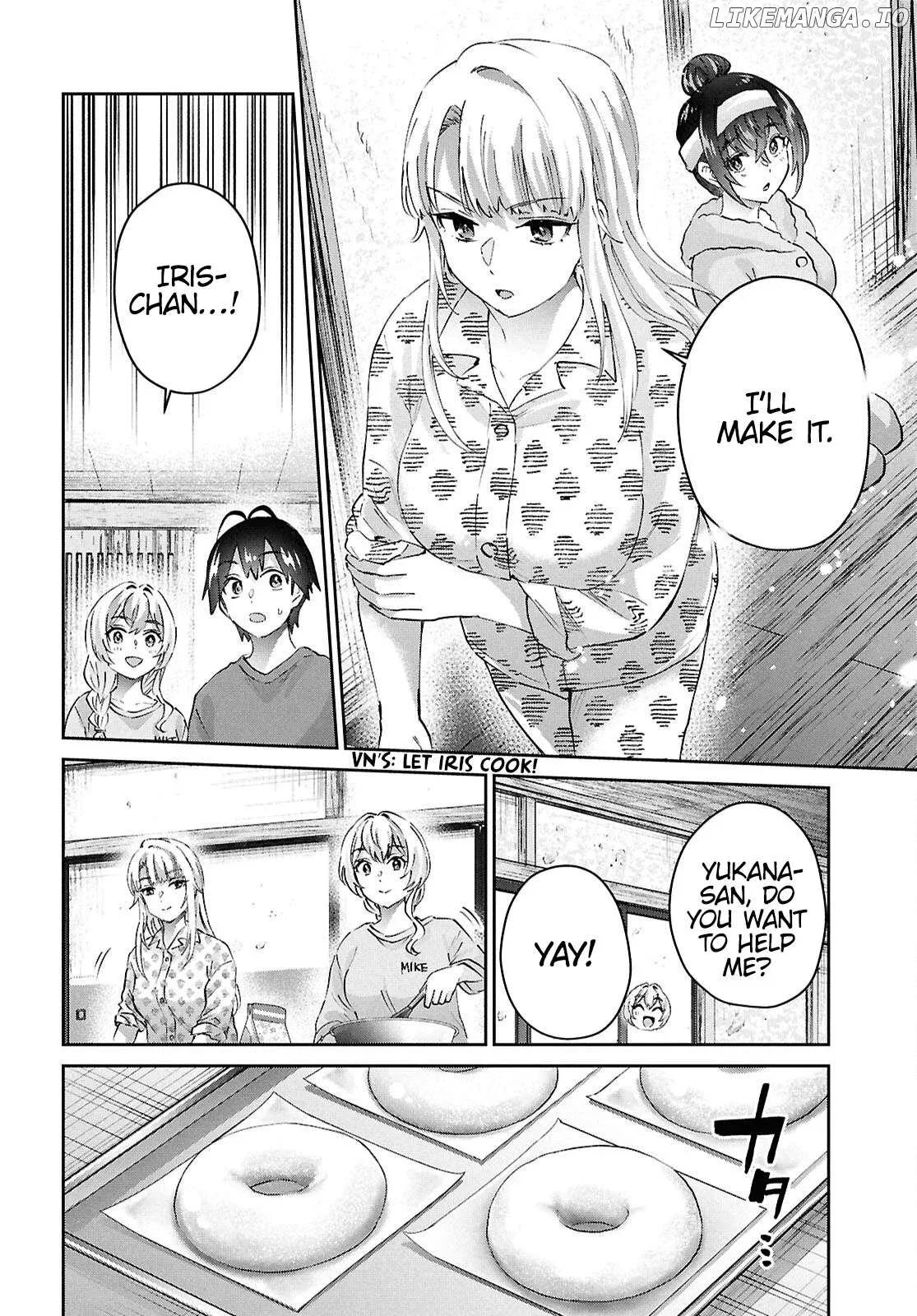 Hajimete no Gal Chapter 190 page 14