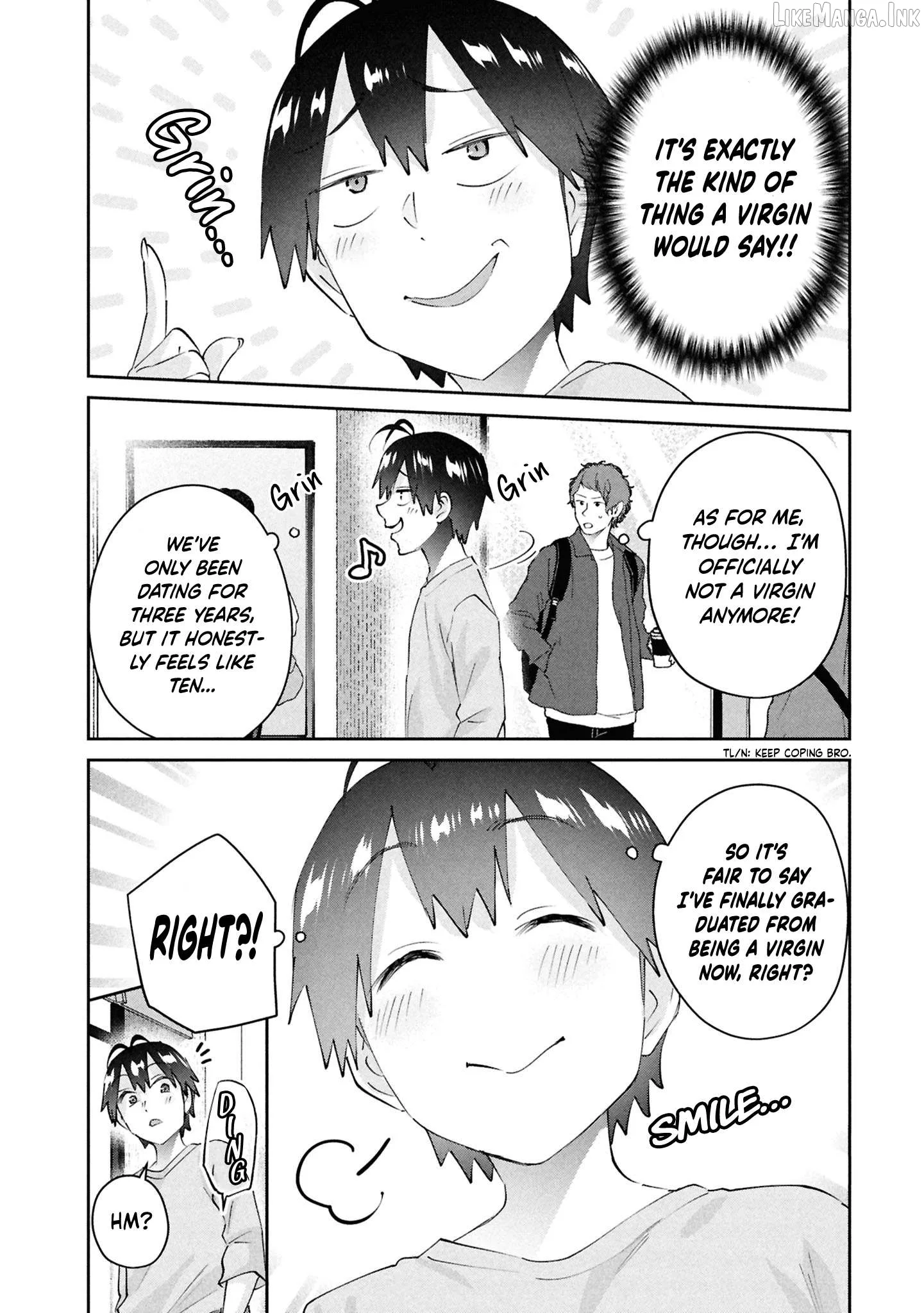 Hajimete no Gal Chapter 201 page 4