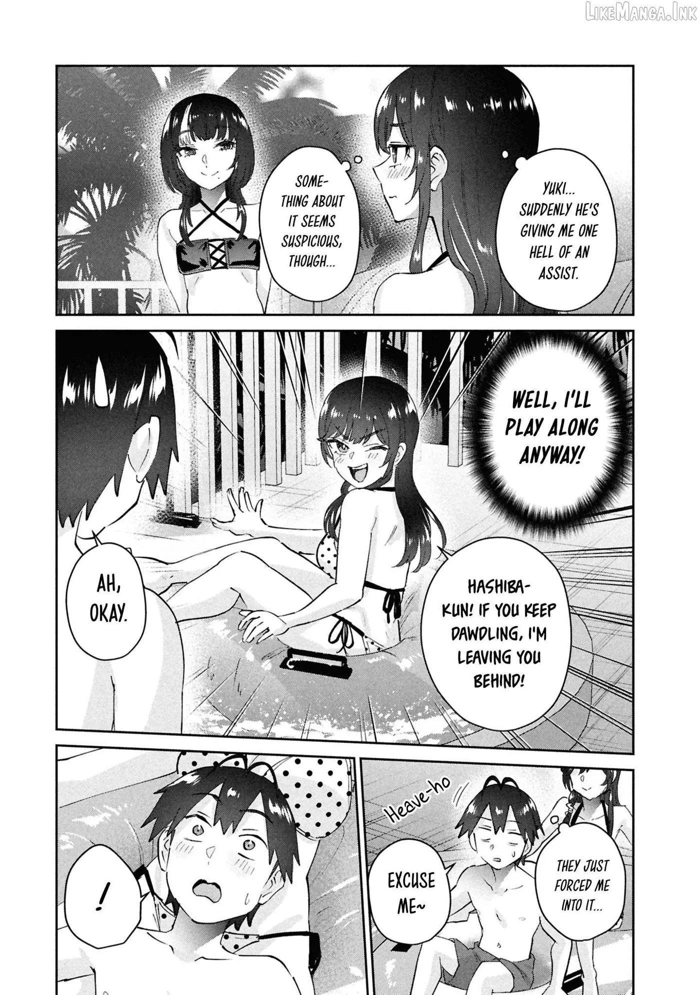 Hajimete no Gal Chapter 202 page 18