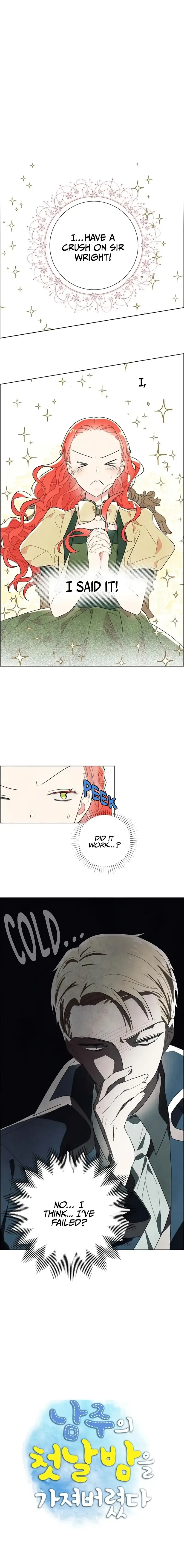 I Stole The Male Lead's First Night Chapter 10 page 1