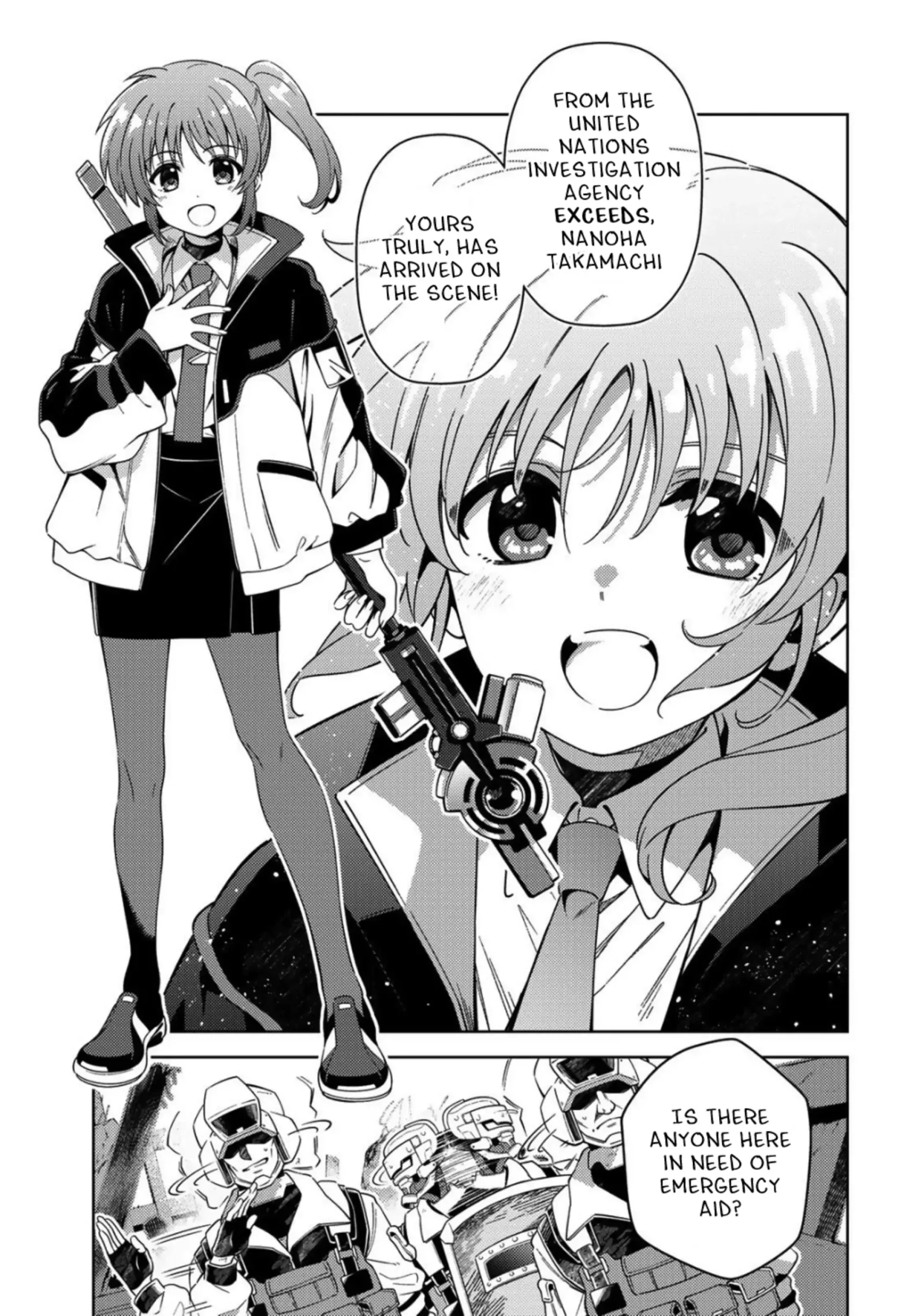 Magical Girl Lyrical Nanoha EXCEEDS Chapter 1.1 page 8